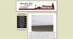 Desktop Screenshot of missourilandandfarm.com